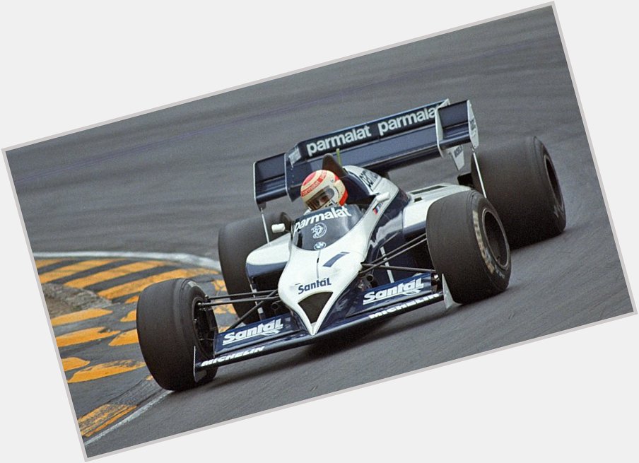 Happy Birthday Nelson Piquet: Pole-sitting Brabham-BMW 1984 Brands Hatch (Photo: 