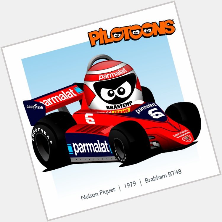 Feliz aniversário Nelson Piquet! Happy bday! 