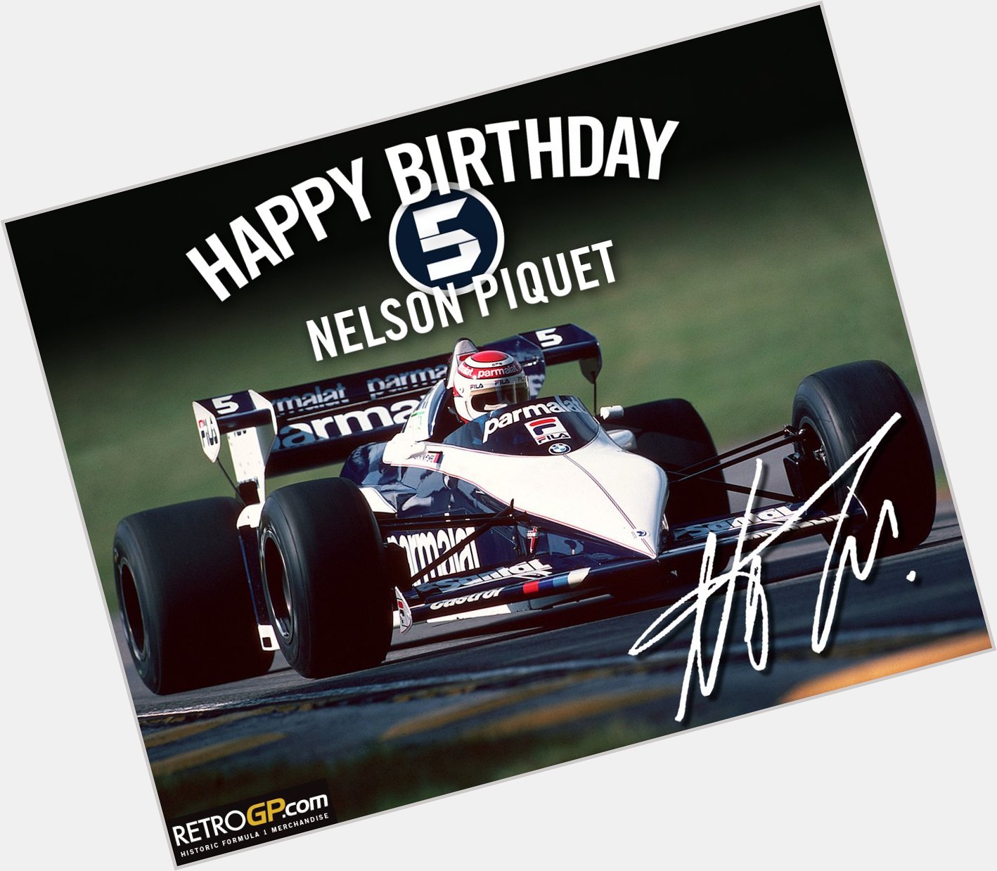 Happy Birthday to 3 times World Champion Nelson Piquet who celebrates his 65th today.
 