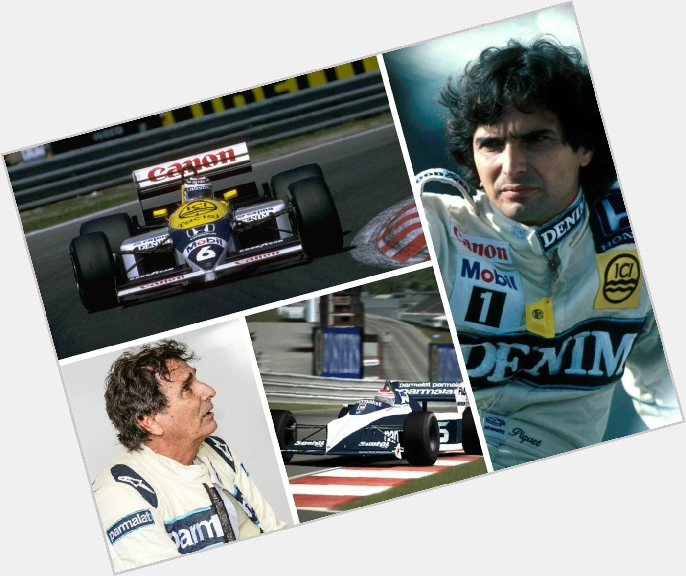  happy birthday Nelson Piquet 