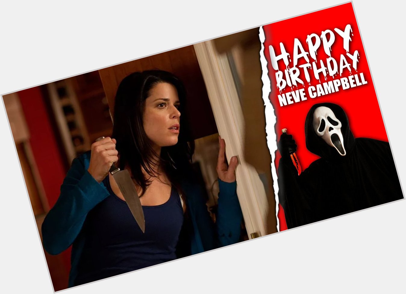 A very Happy Birthday to Neve Campbell, who turned 46 years old today! 