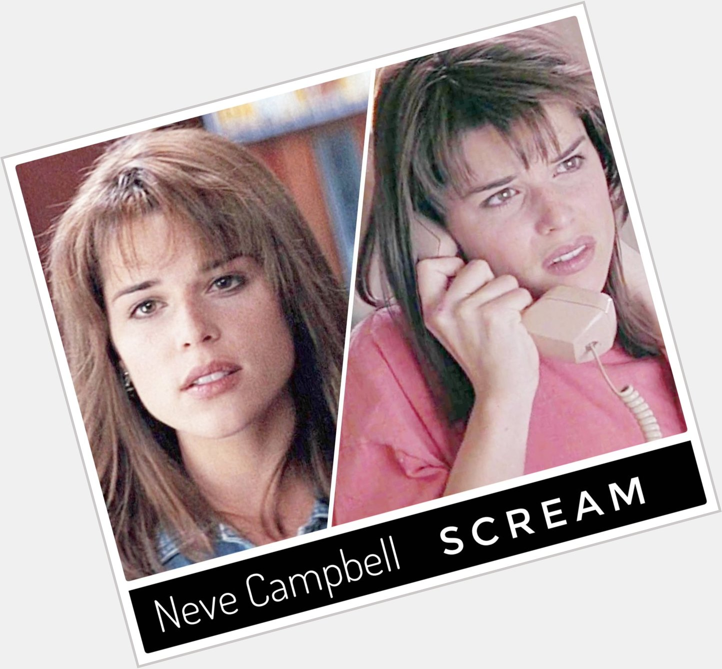 Neve Campbell was born on this day, happy birthday  