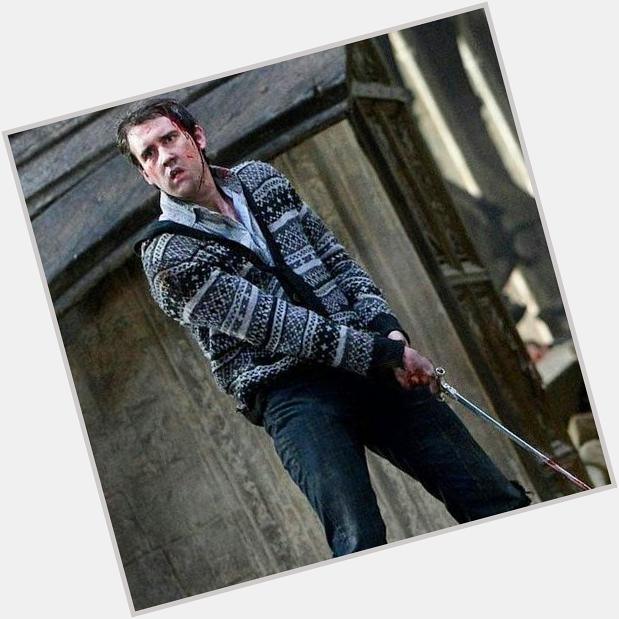 Forget happy belated birthday Neville Longbottom, he doesn\t need a wand, just a sword and a sweater. 