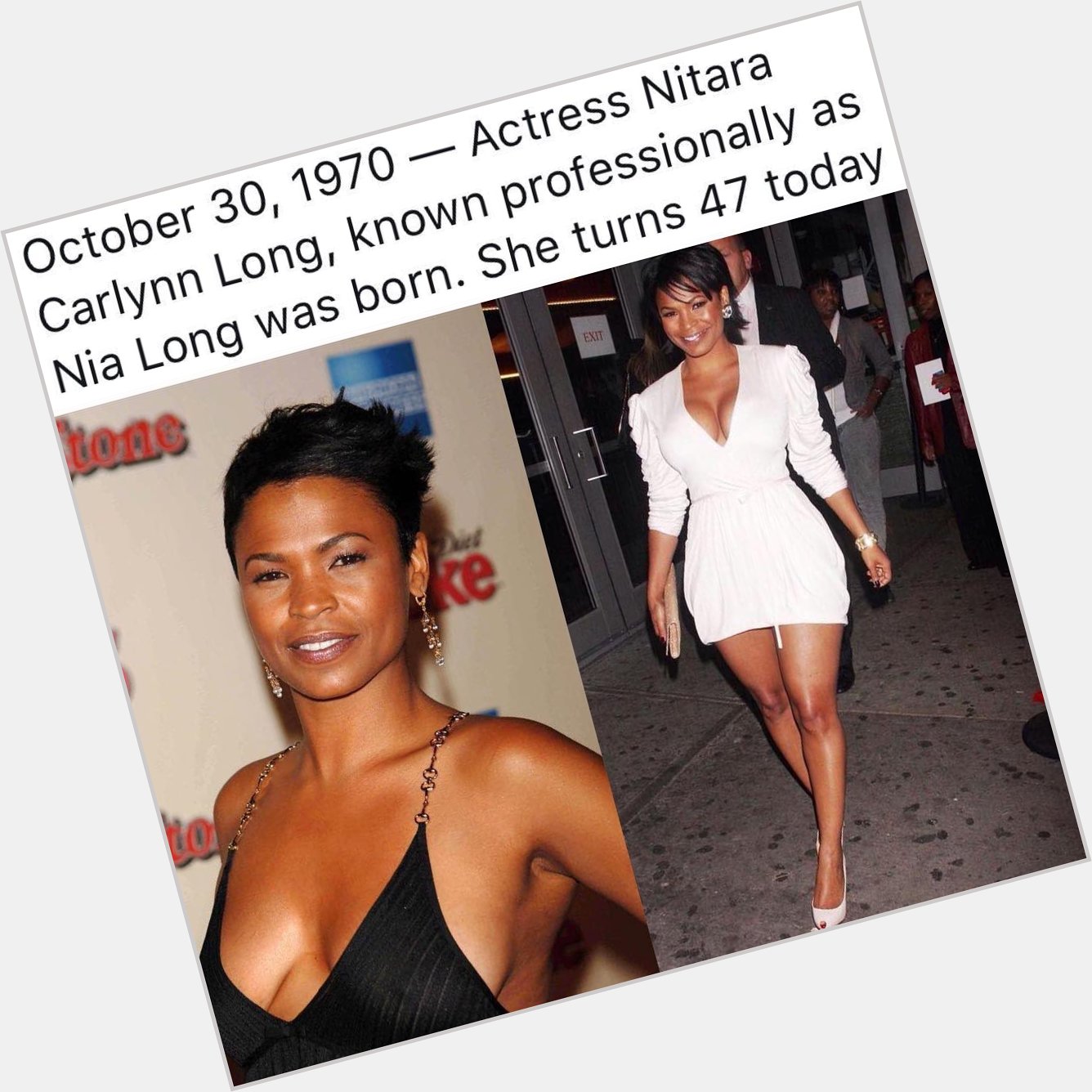 Nia Long Doesn\t Age Happy Birthday       