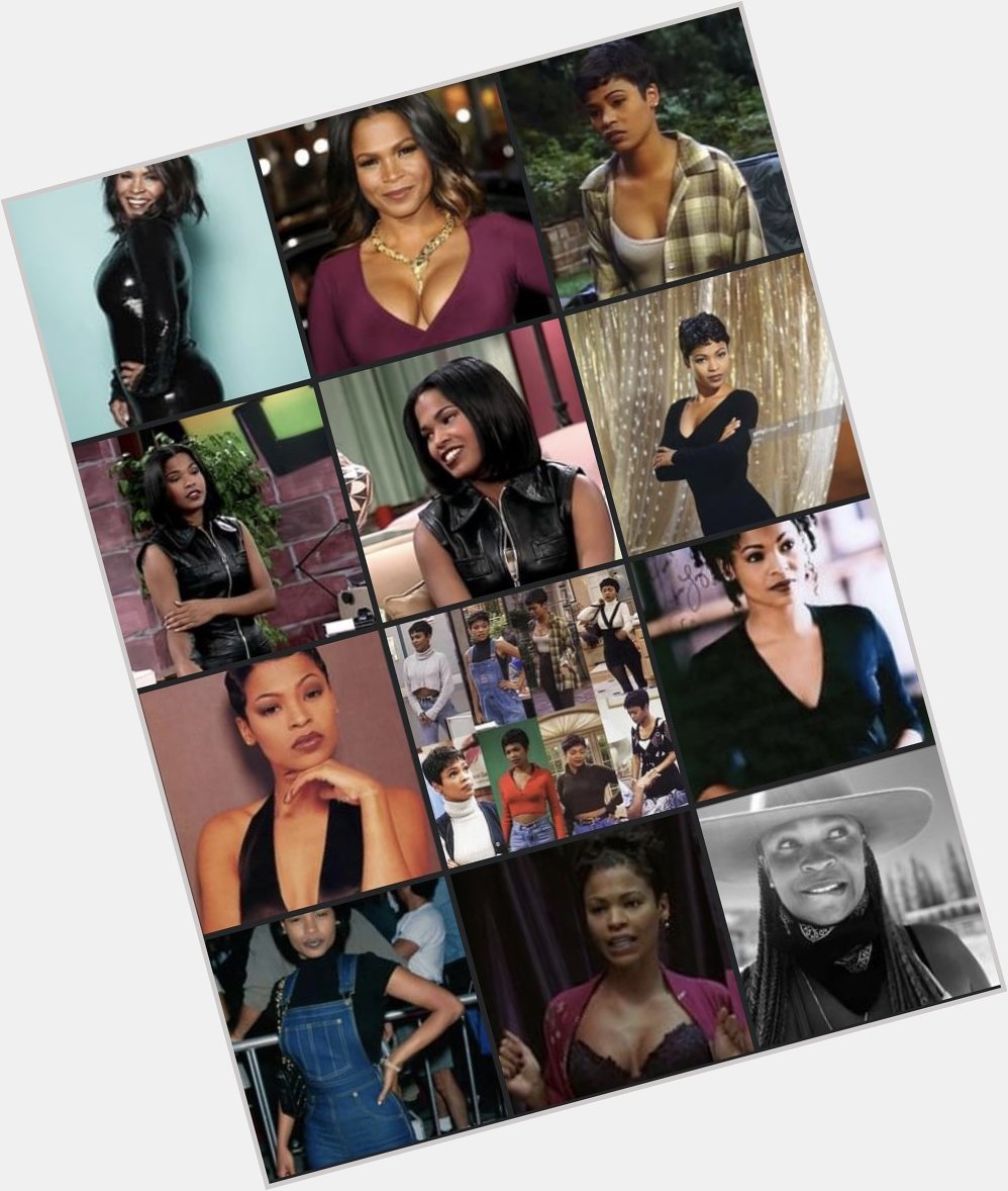 Happy Birthday today NIA LONG Collage  