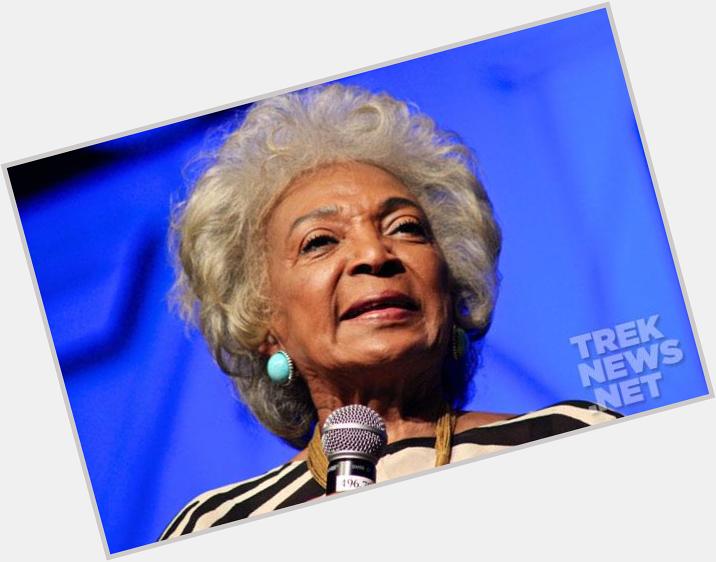 HAPPY 82nd BIRTHDAY, Nichelle Nichols-- a beautiful lady and icon! Blessings!  