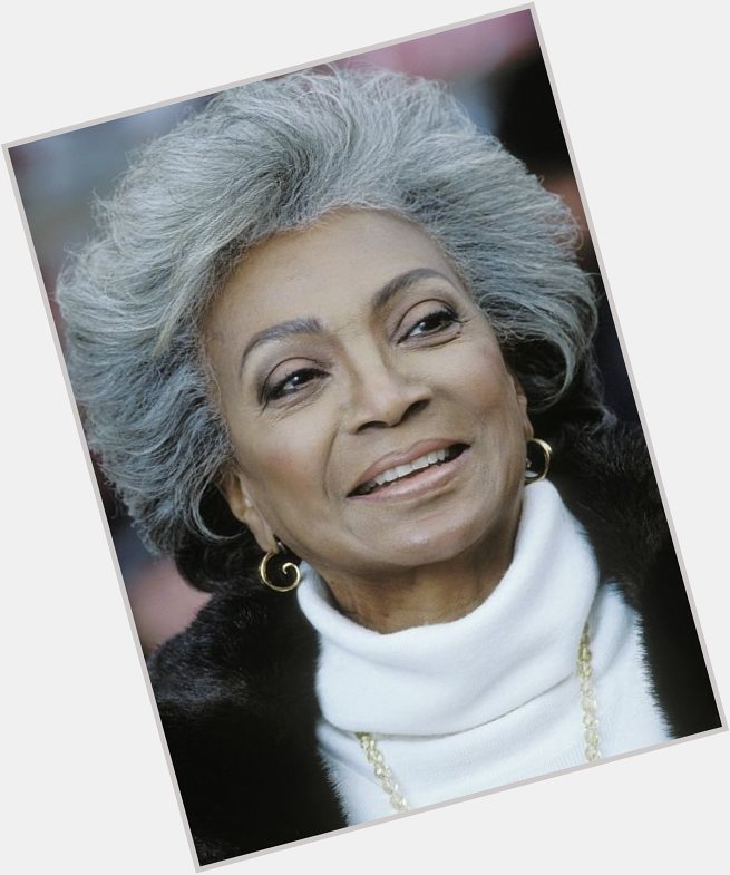 And another happy birthday - this one to the wonderful Nichelle Nichols! 