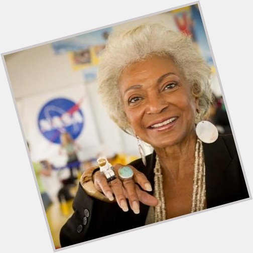 Happy birthday to the first lady of , Nichelle Nichols! 