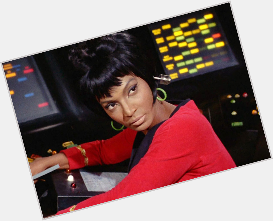 Happy Birthday to Nichelle Nichols who turns 88 today!  Pictured here as Uhura on Star Trek. 