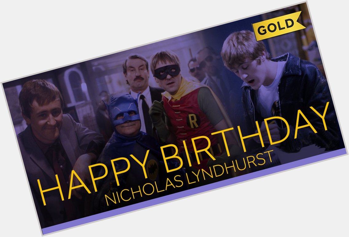 He\s no plonker! Join us in wishing a very Happy Birthday to Nicholas Lyndhurst.  