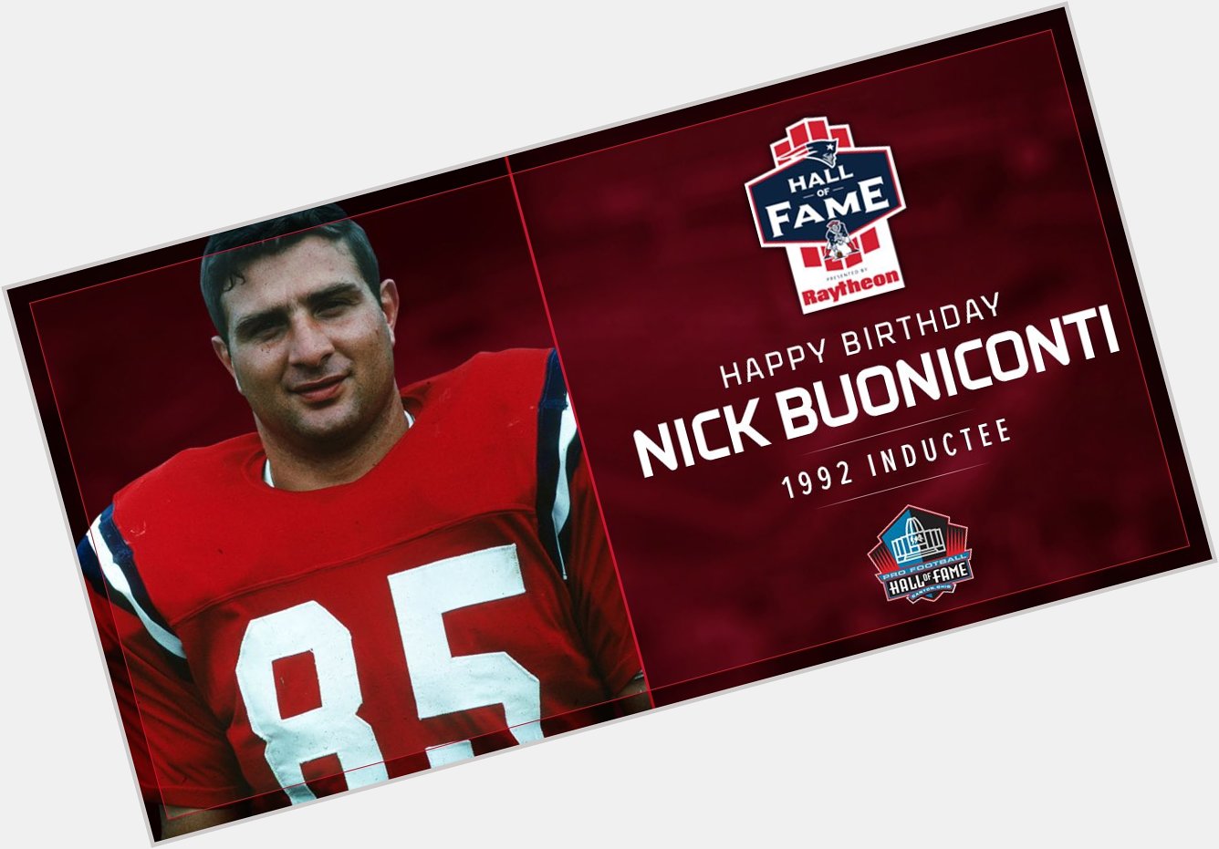  Happy Birthday to Nick Buoniconti! A member of the Hall of Fame and the  