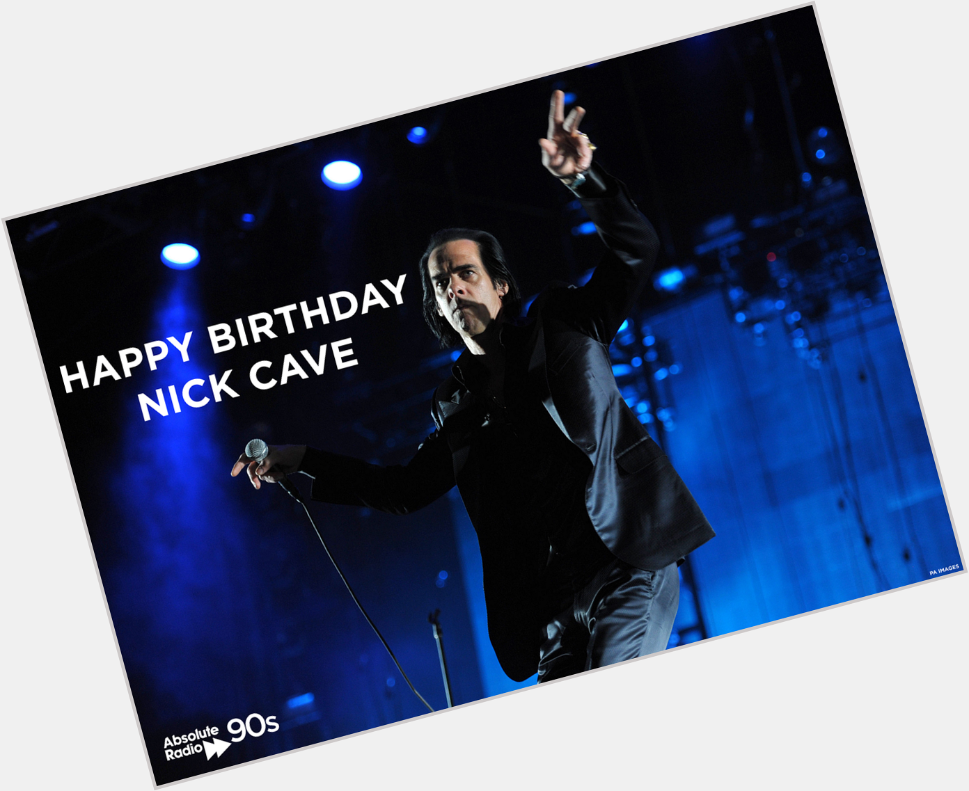 Wishing Mr. Nick Cave a massive Happy Birthday! 