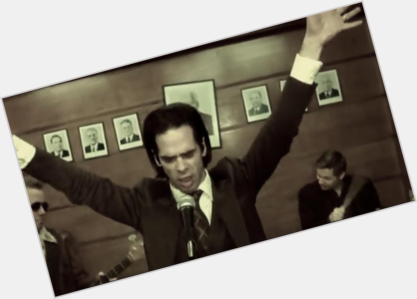 Happy Birthday Mr Nick Cave !
Nick Cave & The Bad Seeds - Fifteen Feet Of Pure White Snow 
 