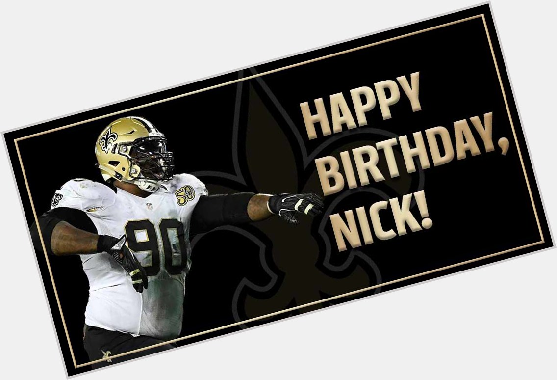 Wishing Nick Fairley ( a very happy birthday! 