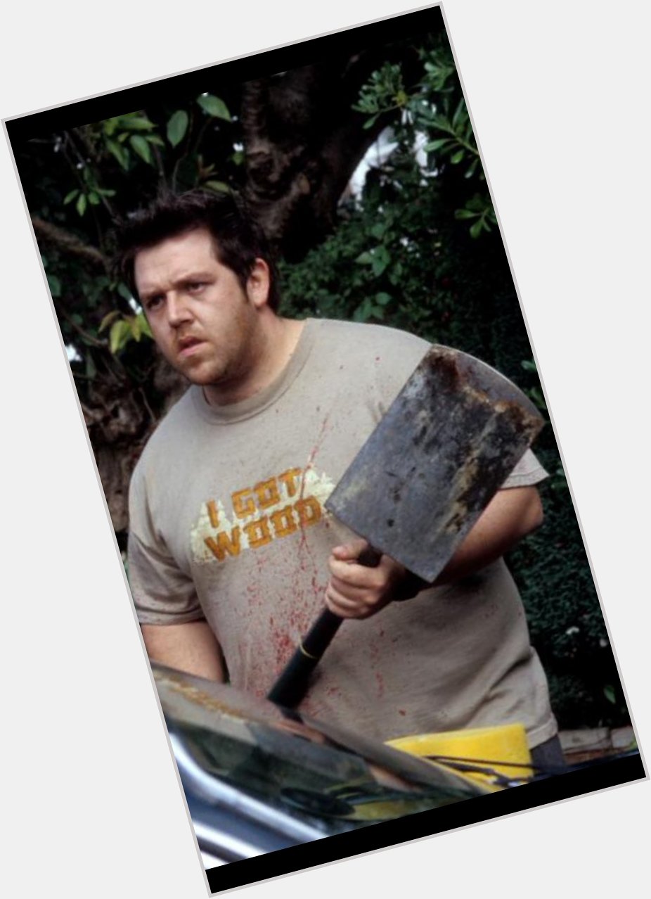 Happy 46th Birthday To Nick Frost - Shaun of the dead and more 
