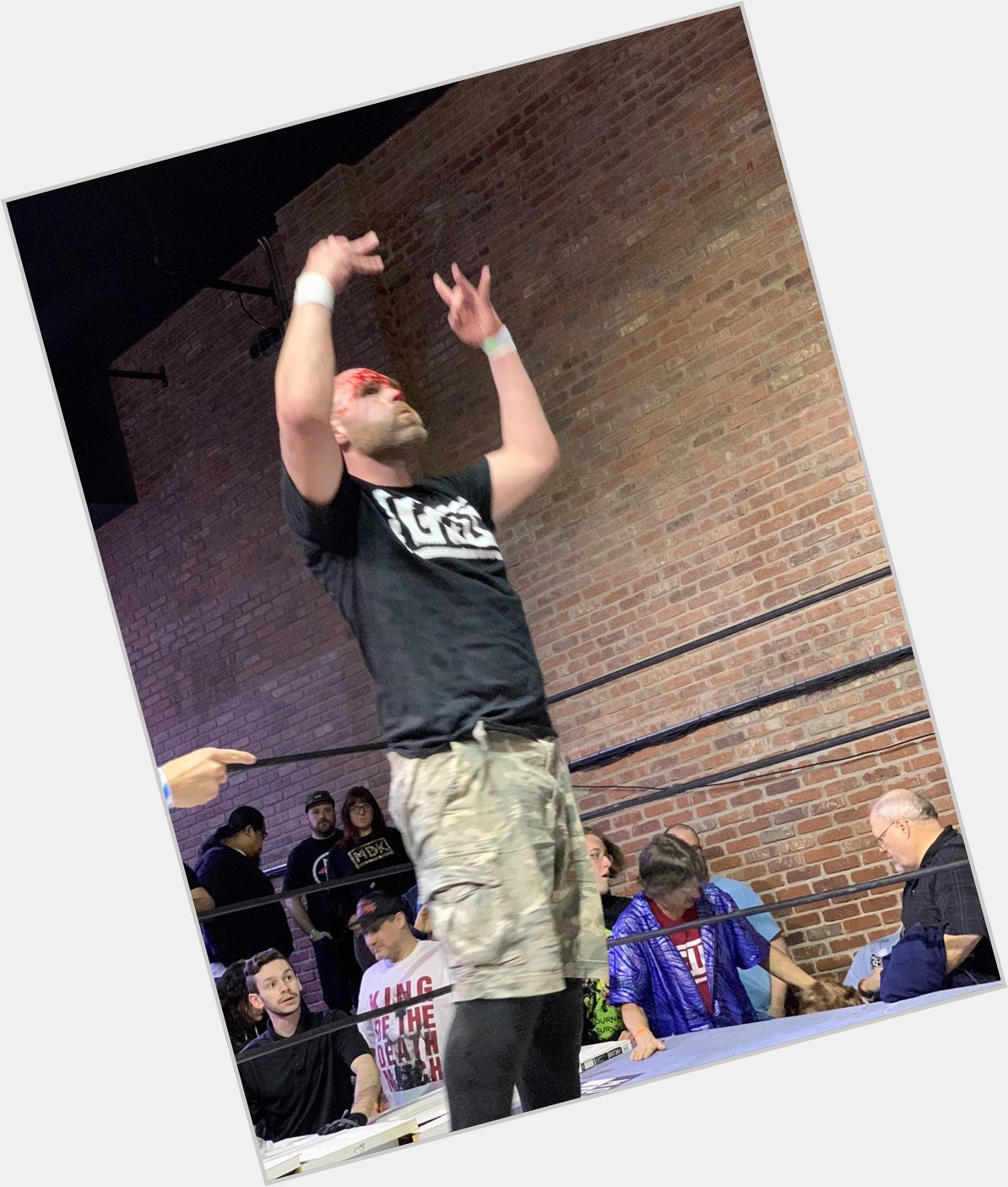 Happy birthday to my favorite wrestler ever. the king of ultraviolence, Nick Gage. 