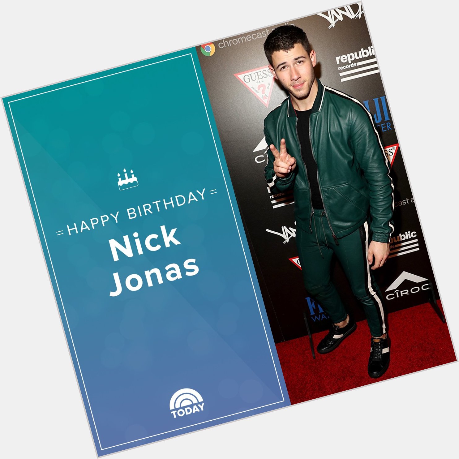 Happy 25th birthday, Nick Jonas!  