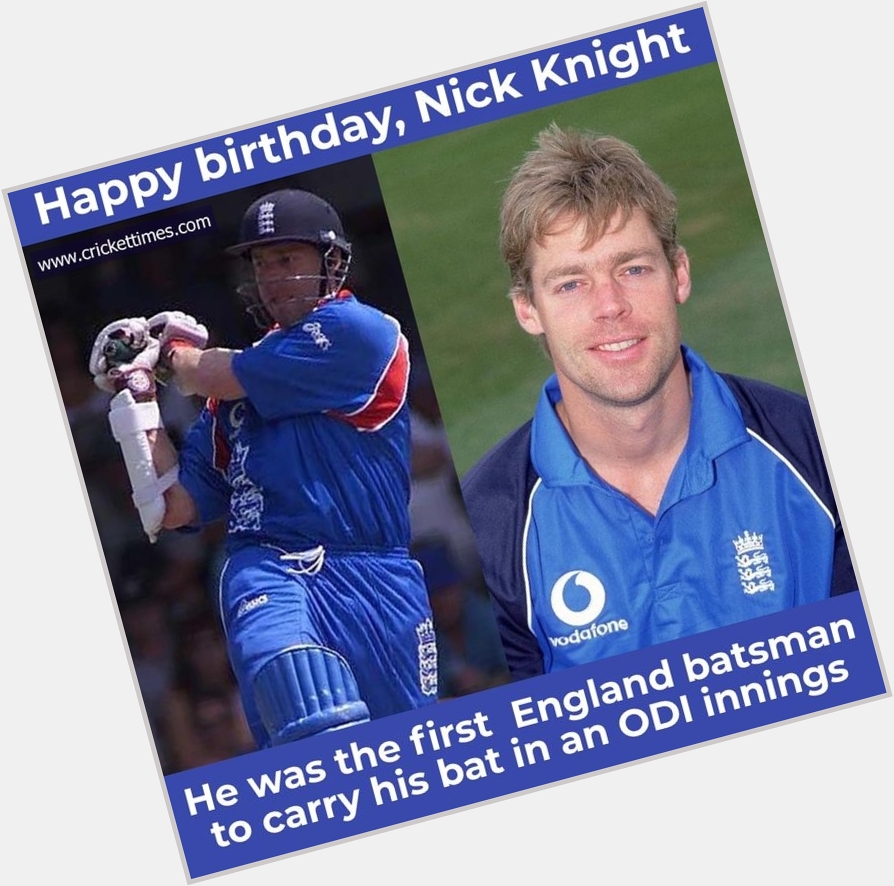 Happy Birthday, Nick Knight 