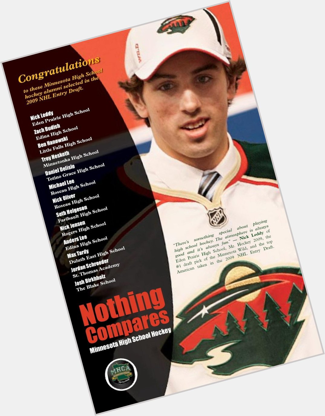 Happy 27th birthday today to NHL defenseman - Nick Leddy born in Eden Prairie, MN 