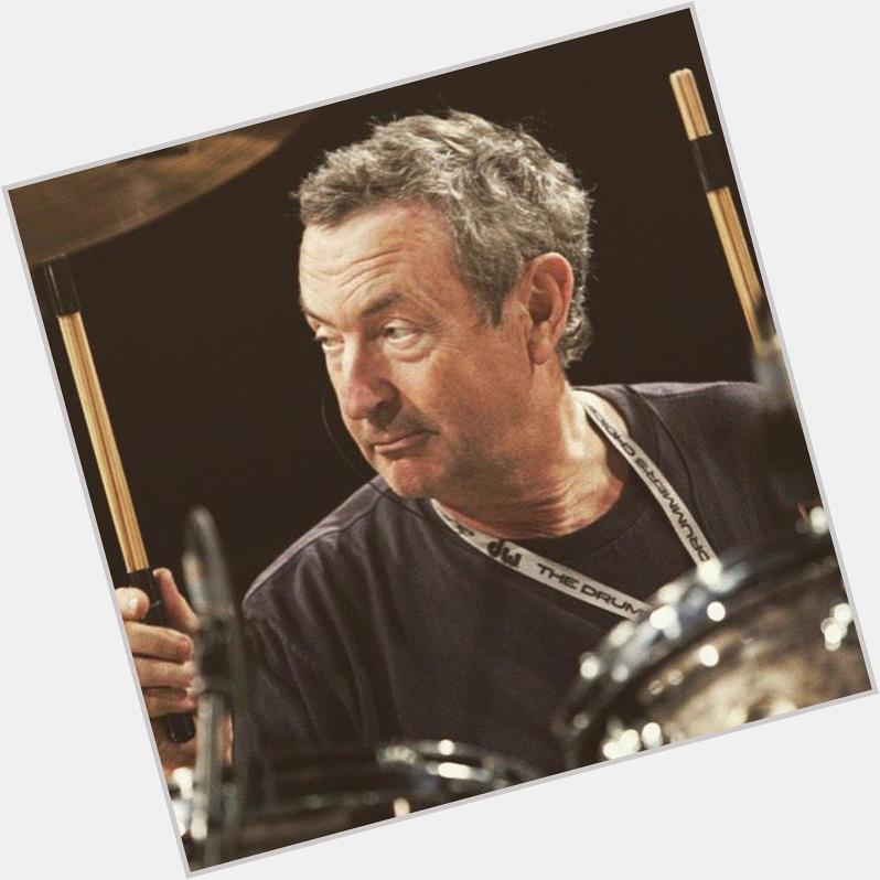 Happy birthday Nick Mason! You\re the heart and the humour of Pink Floyd. 