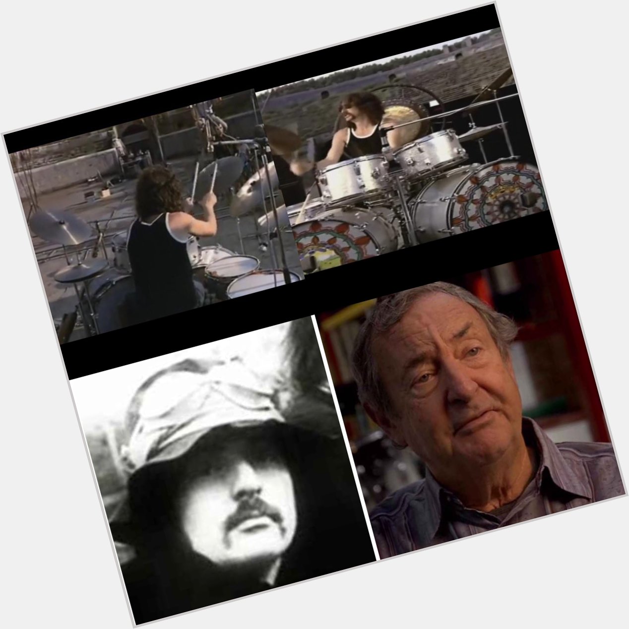 Happy 74th birthday to race car driver and drummer of Pink Floyd, Nick Mason 