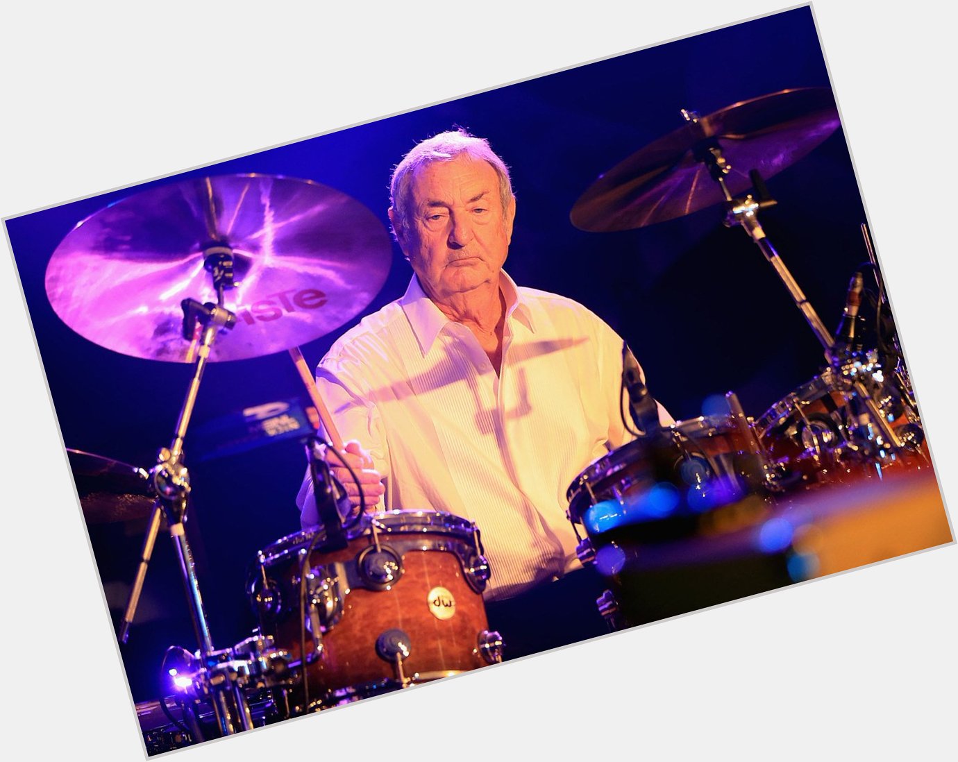 And a happy 77yh birthday to Nick Mason, drummer with Pink Floyd and A Saucer Full of Secrets                