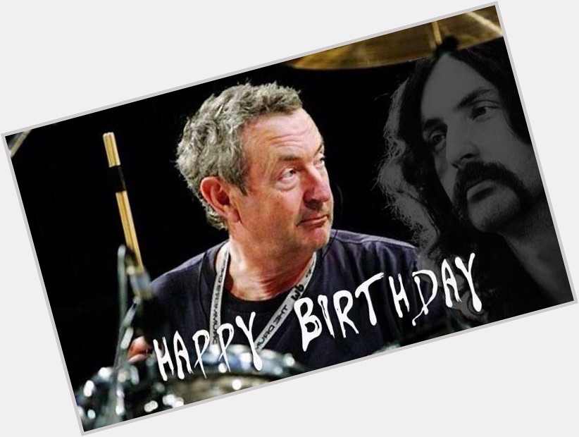 Happy Birthday Nick Mason of Pink Floyd 