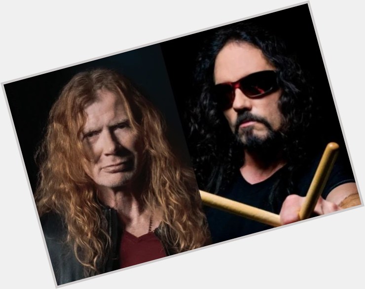 DAVE MUSTAINE Wishes Late MEGADETH Drummer NICK MENZA Happy 58th Birthday \In Heaven\ -  