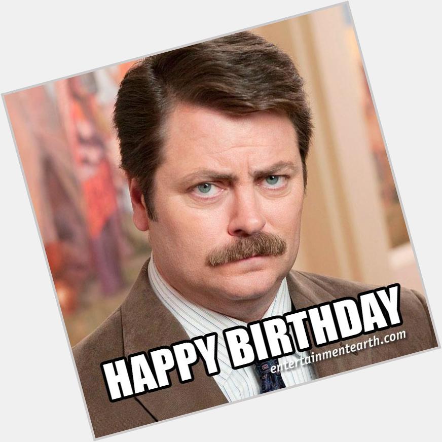Happy 45th Birthday to Nick Offerman ! Shop Collectibles:  