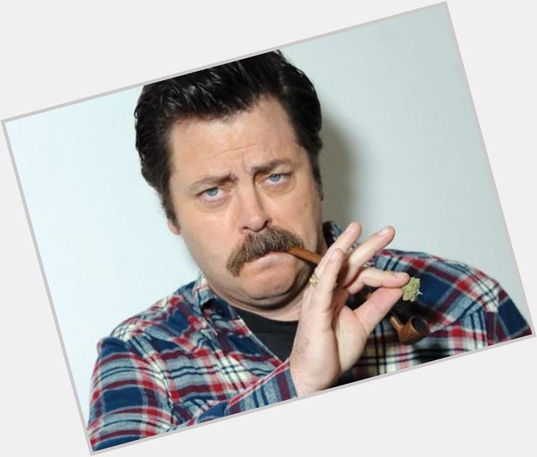 Happy birthday from the Trail Blazin\ team to the hilarious Nick Offerman!! 