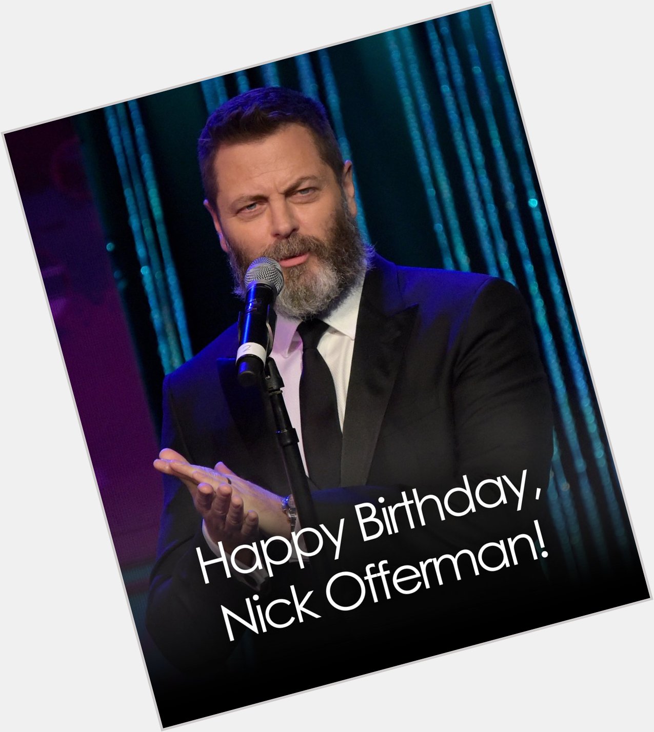 HAPPY BIRTHDAY, NICK OFFERMAN! The \"Parks and Rec\" actor is turning 52 today.  