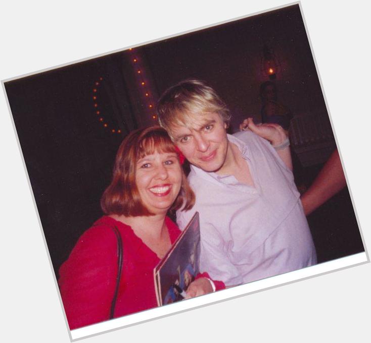 Happy birthday to Nick Rhodes! The photo of me & Nick was taken at Disney\s BoardWalk Inn in July 2000! 