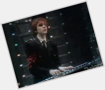 Happy Birthday Nick Rhodes, I will always remember seeing you in the 80\s and thinking, \"hmmm.\" 