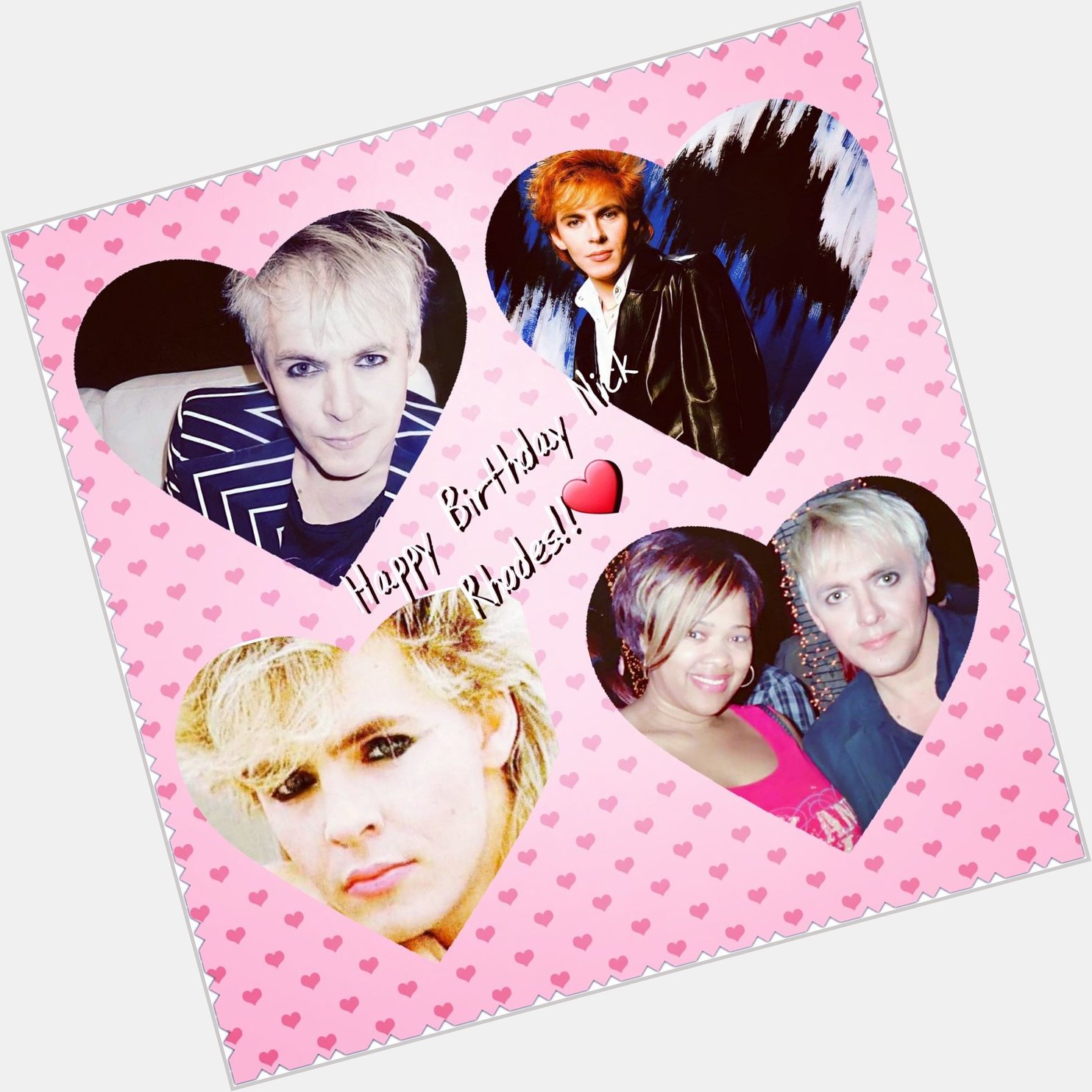 Happy Birthday to The Controller Nick Rhodes of !!! 