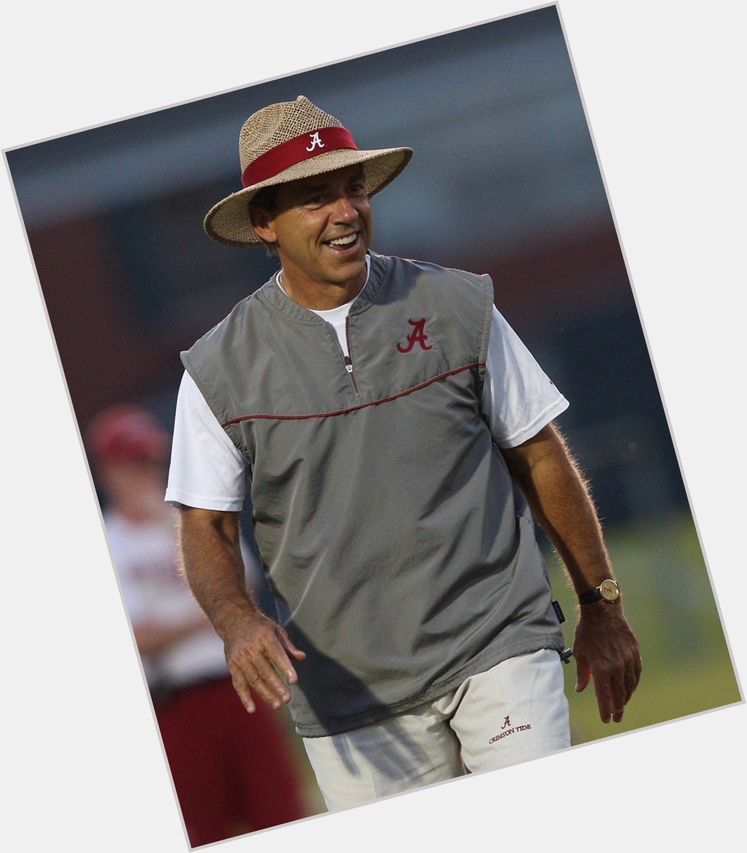 Happy birthday to the legend nick saban I\m am honored to have the same birthday as you 