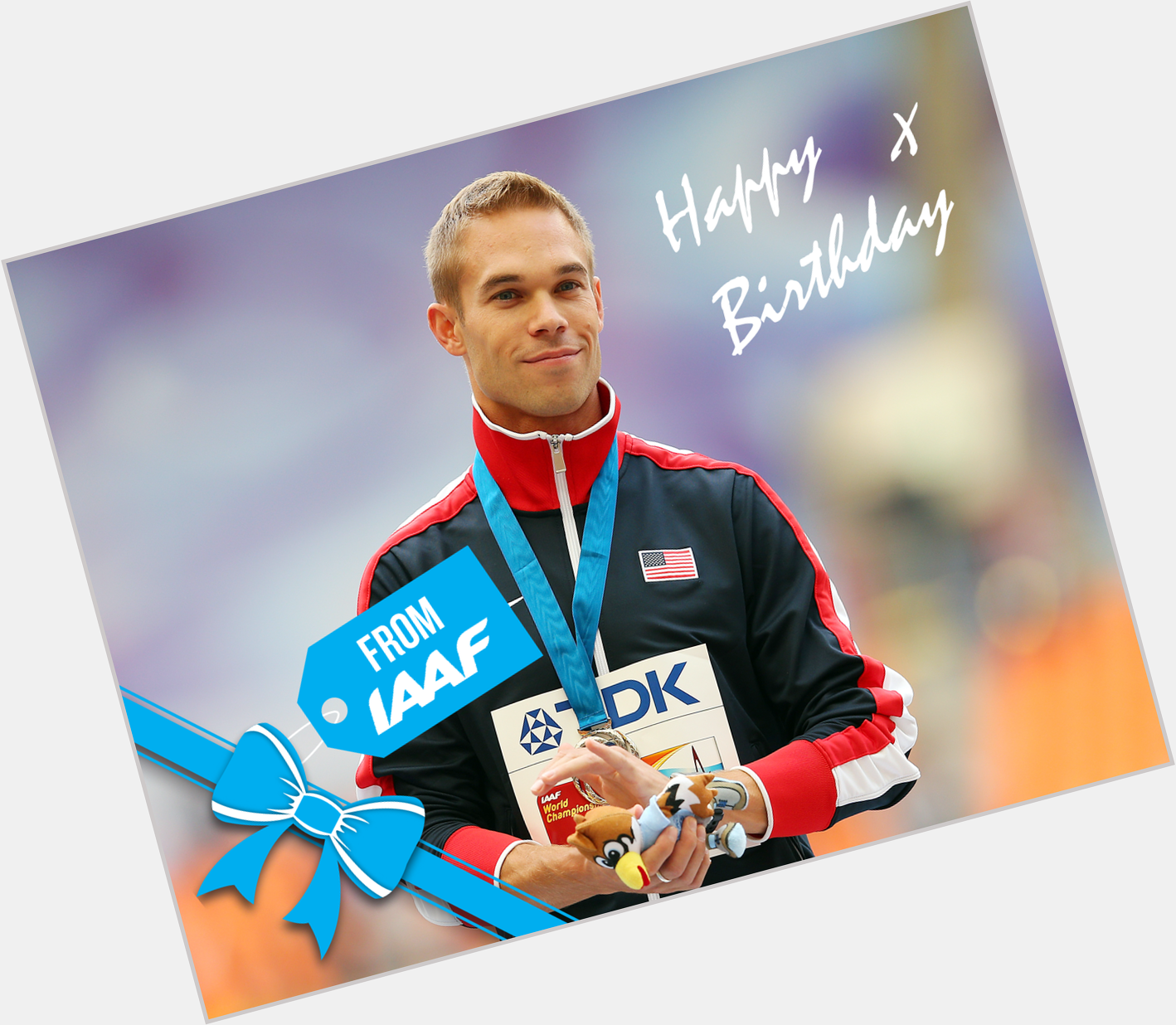  Happy birthday to 2013 world 800m medallist Nick Symmonds 