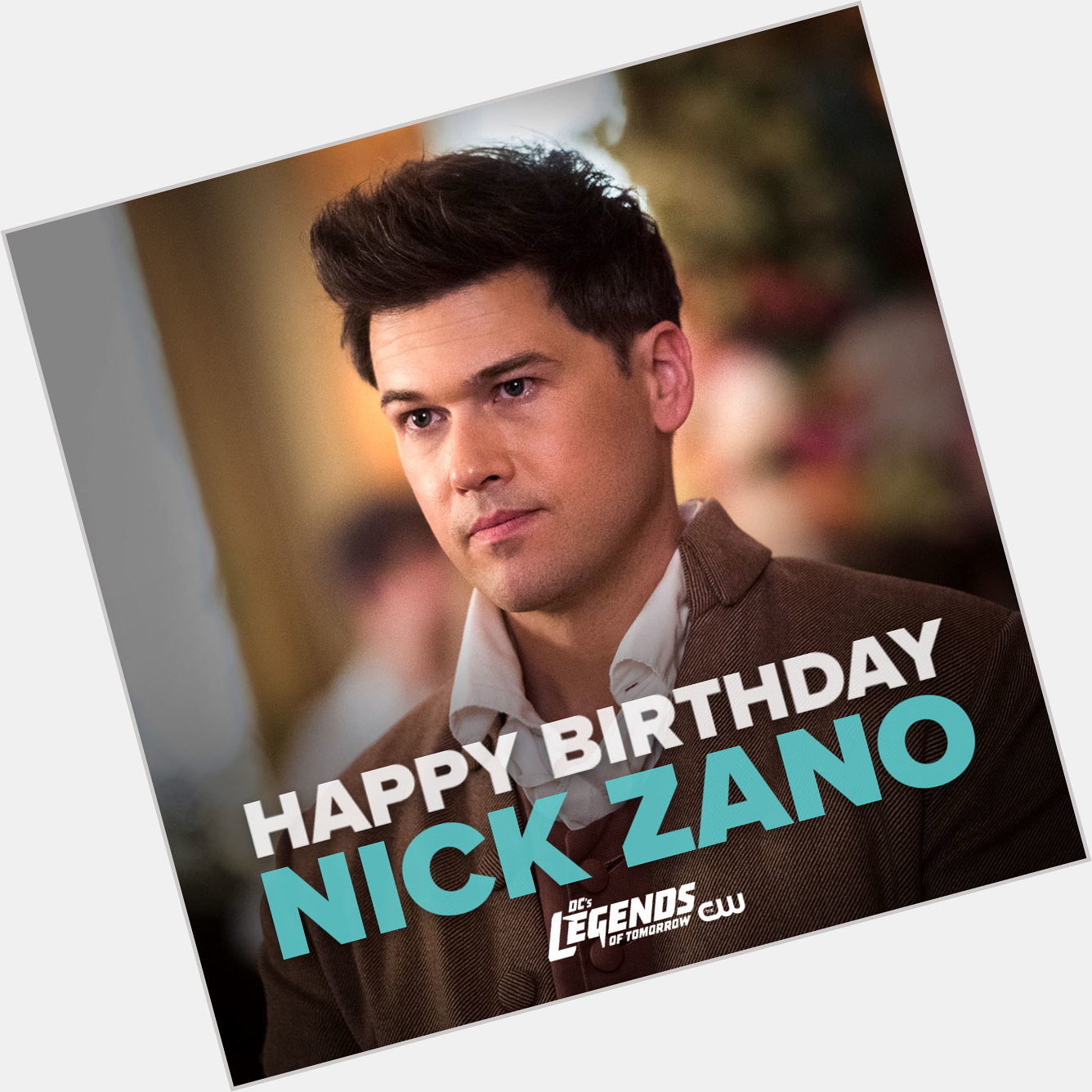 Couldn\t save the timeline without him! Happy Birthday, Nick Zano! 