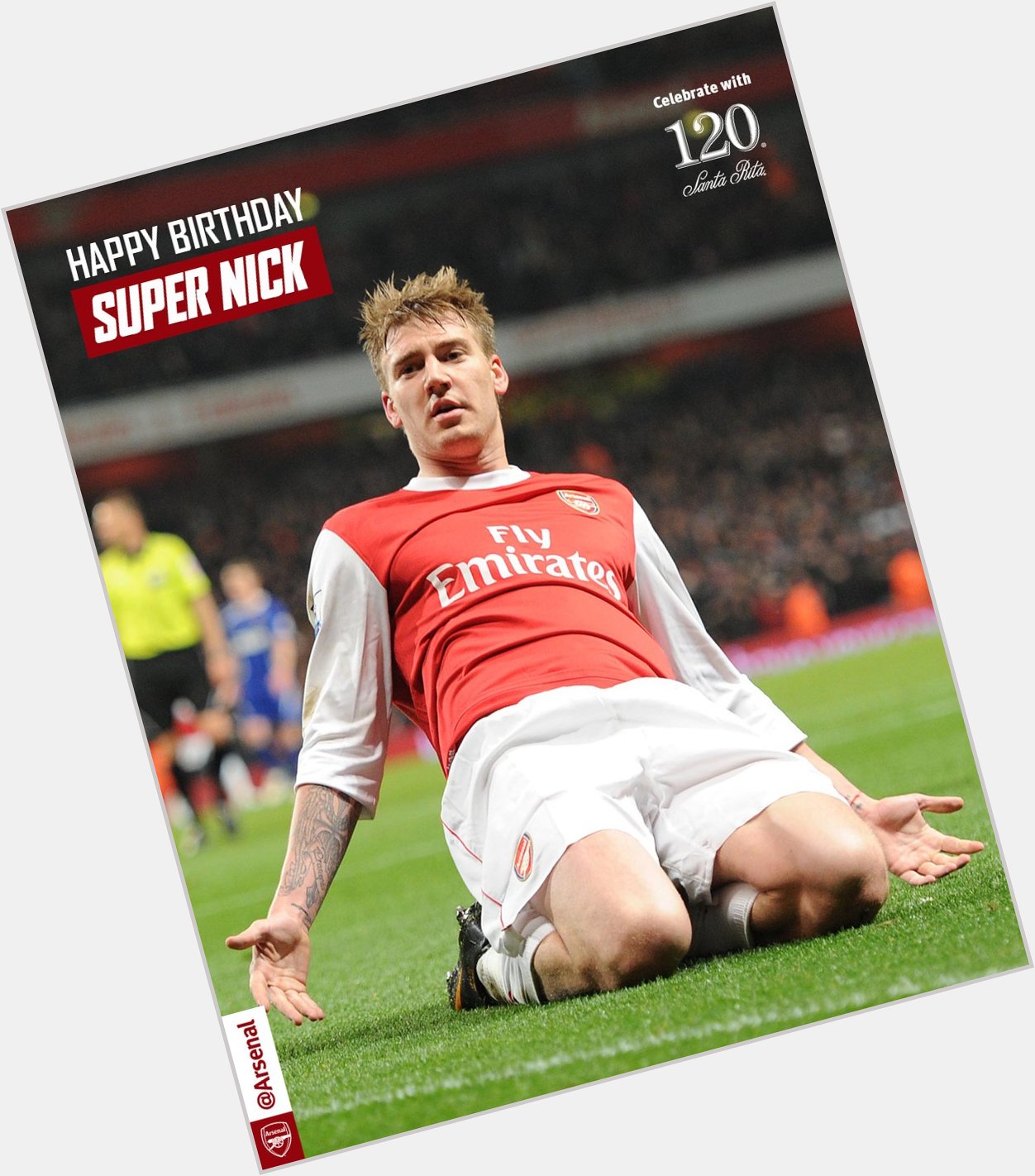 Happy birthday to the Lord! Nicklas Bendtner turns 33 today 