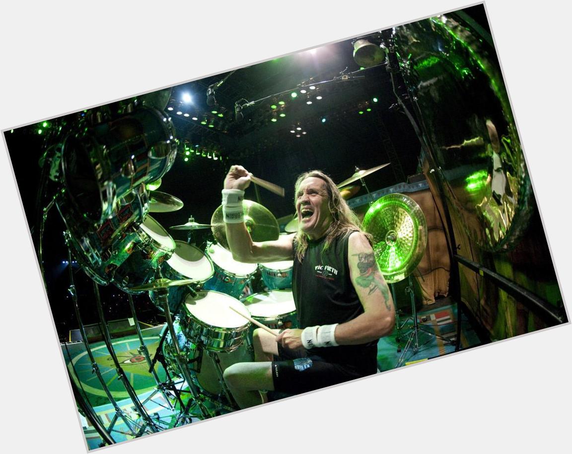 \" Happy 63rd birthday to \s Nicko McBrain - Lord of the Drums!  