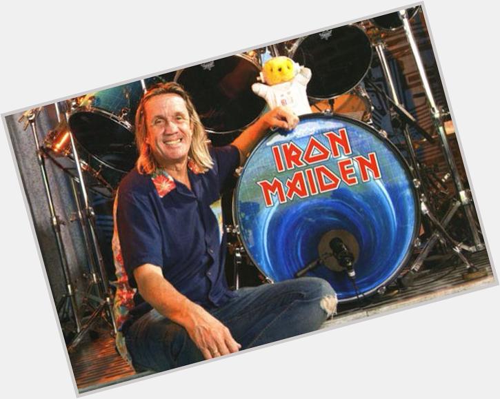 Happy birthday to one of the best drummers in rock/metal Nicko Mcbrain    