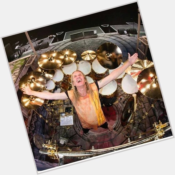 Happy Birthday Nicko McBrain! Thank you for many years of great music!     