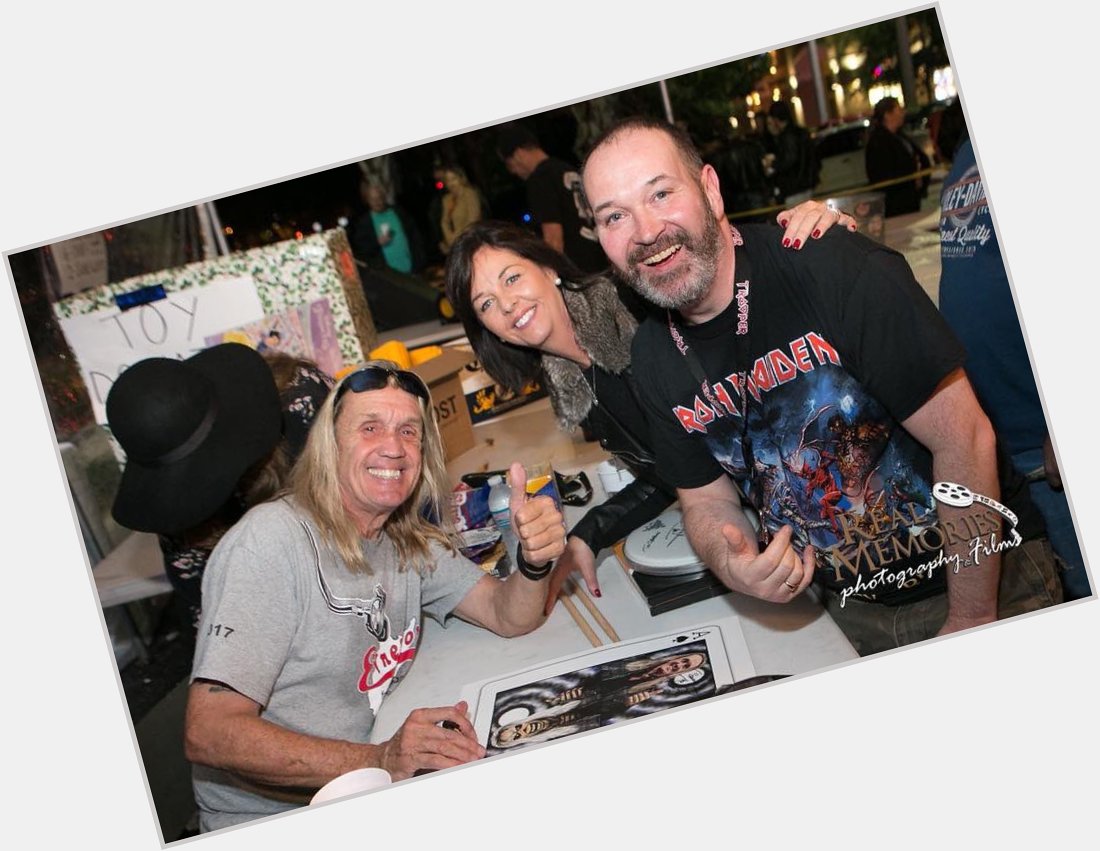 Happy Birthday to the legend that is Mr Nicko McBrain   
