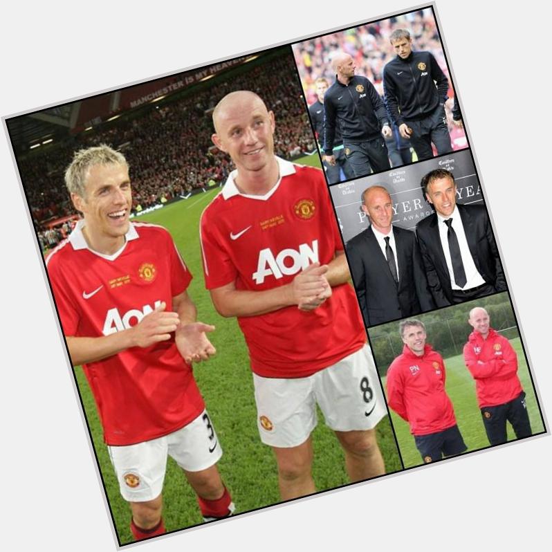 Happy Birthday to two of \Fergie\s fledglings\ , Phil Neville and Nicky Butt!   