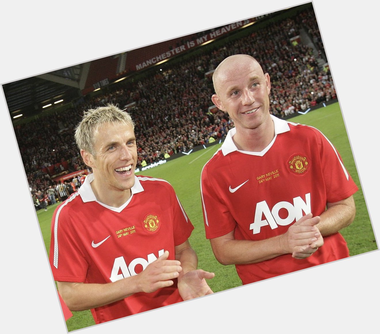 Phil Neville and Nicky Butt were born on this date in 1977 & 1975 respectively. Happy birthday lads    