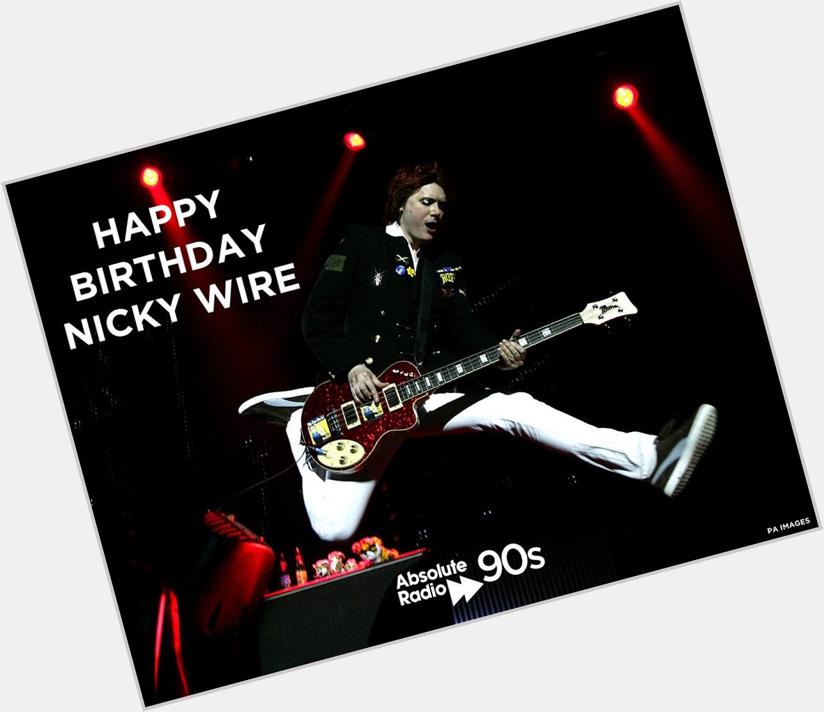 Happy Birthday Nicky Wire! What is your favourite 90s Manics song? 