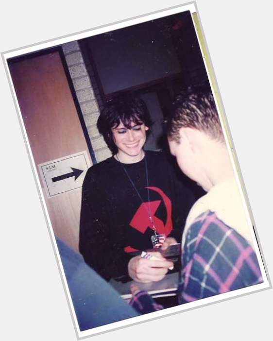 Happy birthday to Nicky Wire xx photo backstage Exeter uni 1992 