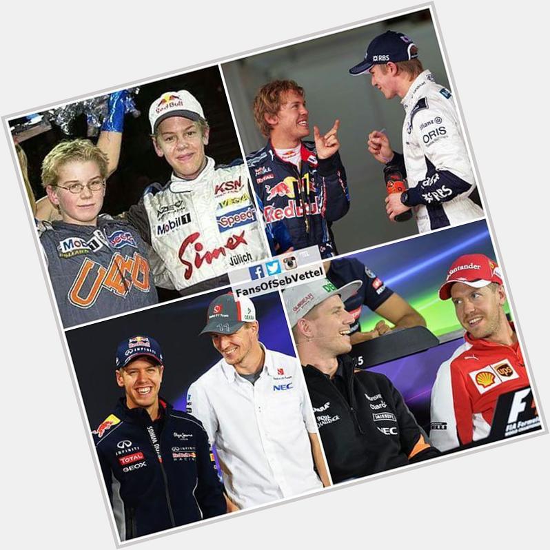 Happy Birthday to Sebastian Vettel\s new Race of Champions team-mate Nico Hulkenberg, who turns 28 today.
_________ 