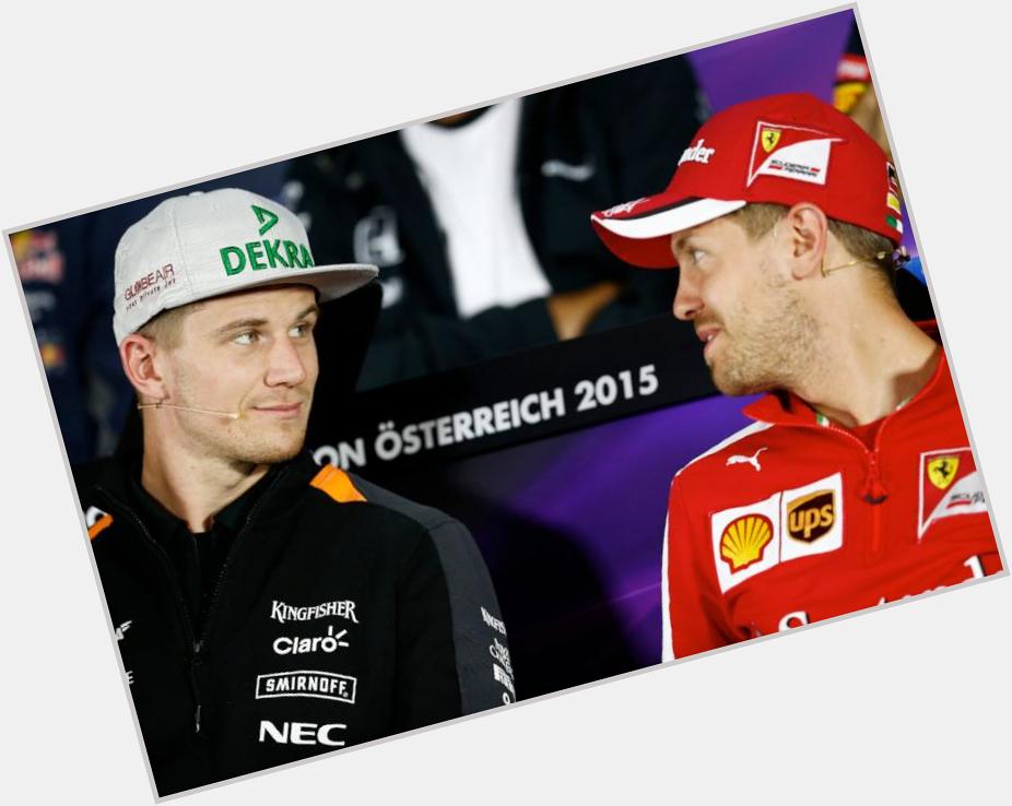 We wish a very happy 28th birthday to Sebastian Vettel\s 2015 Race of Champions teammate Nico Hulkenberg! 