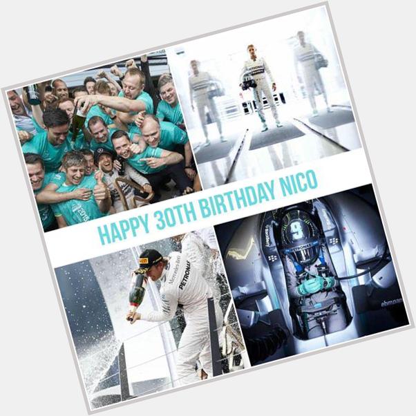 Wishing Nico Rosberg a very happy birthday! 
