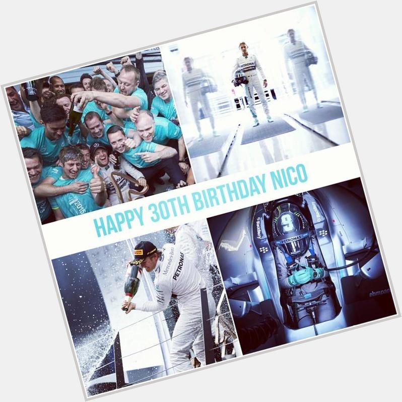 Very Happy 30th Birthday to Nico Rosberg from all of us at MERCEDES AMG PETRONAS! Check out some of our favourite 